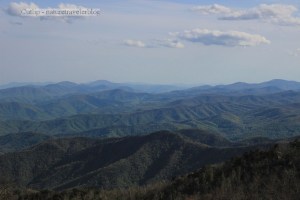 My favorite lookout near Mount Mitchell