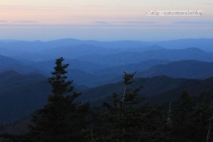 The Blue Ridge Mountains, doing their thing
