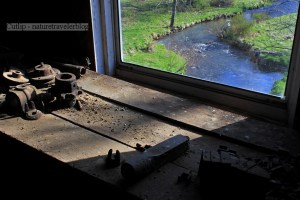 View of the creek from the 3rd floor.